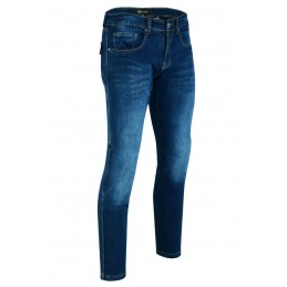 Jeans Per Moto Blu Slim...