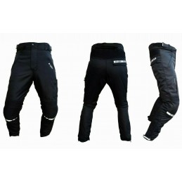 Pantaloni motocross con protezioni, traspiranti, resistenti